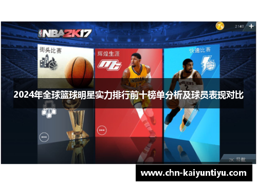 2024年全球篮球明星实力排行前十榜单分析及球员表现对比