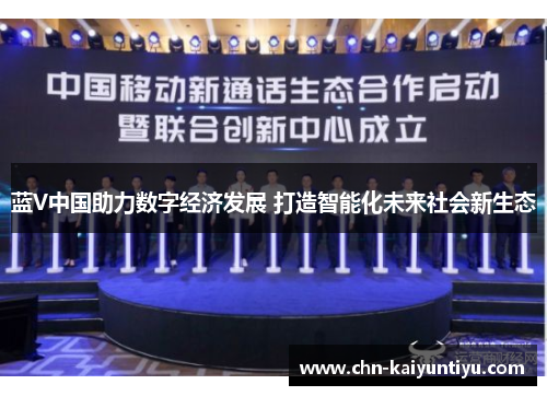 蓝V中国助力数字经济发展 打造智能化未来社会新生态